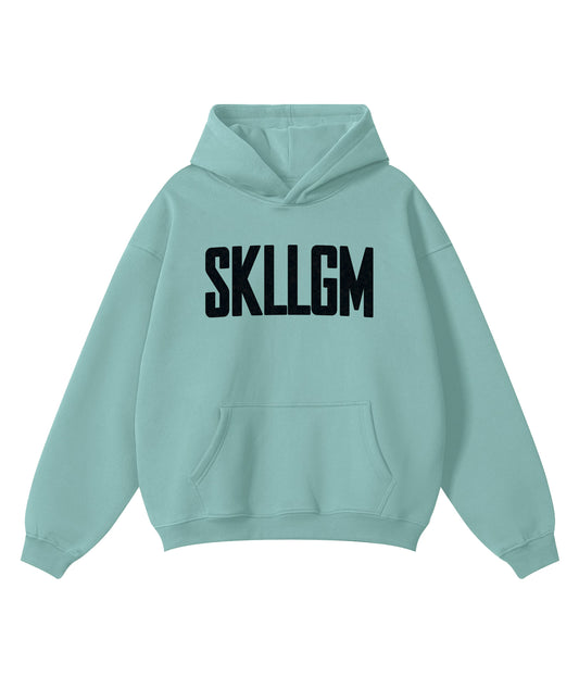 Skill Game Puff Print Hoodie - Slate