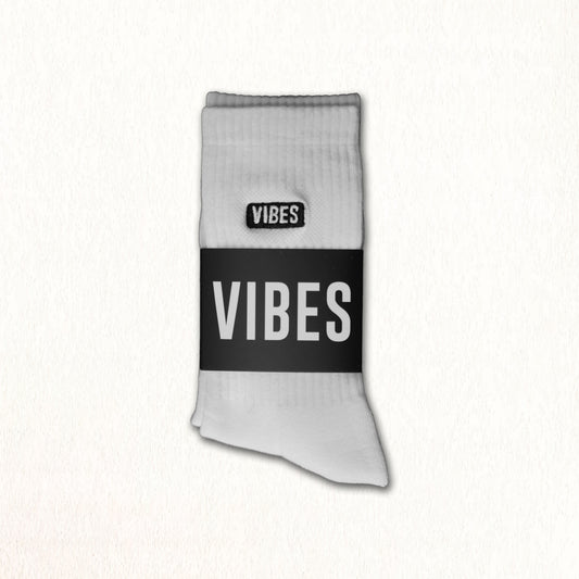 VIBES Classic Crew Socks 1.0 (White)
